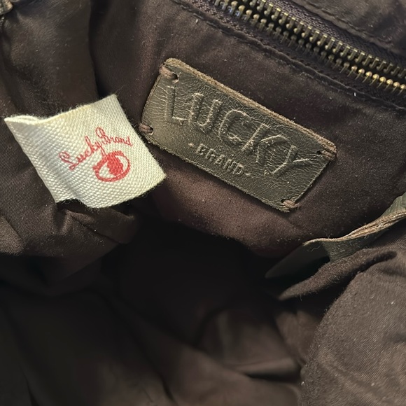 Lucky Brand Abbey Road Fold Over Messenger Bag - Picture 4 of 6